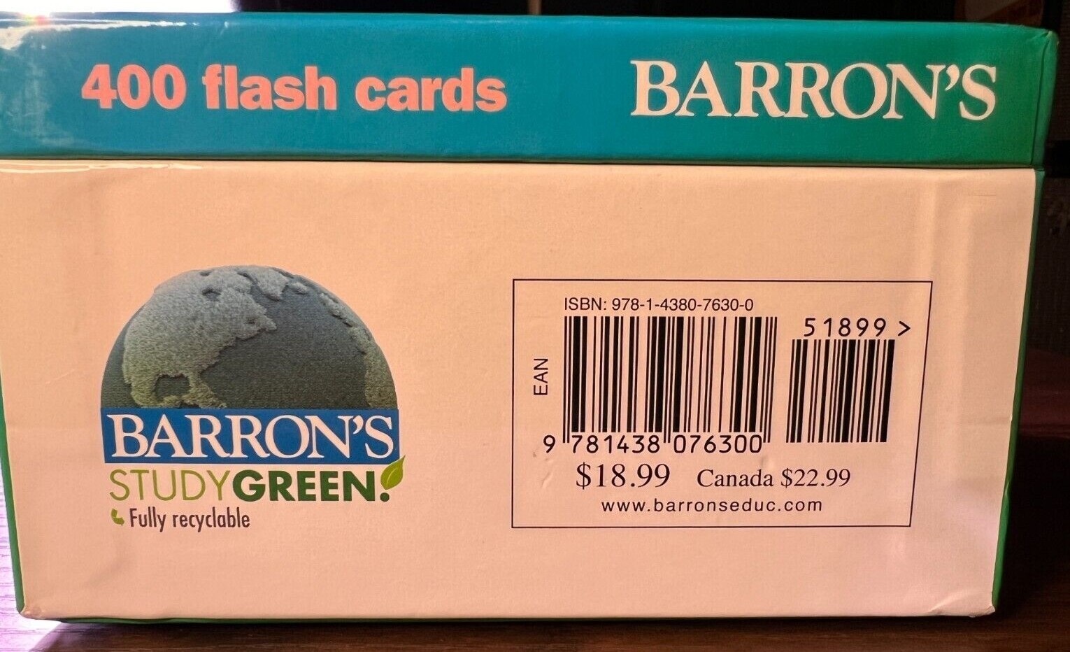 Barron&rsquo;s Test Prep Ser.: AP World History Flash Cards by Kate Caporusso and…