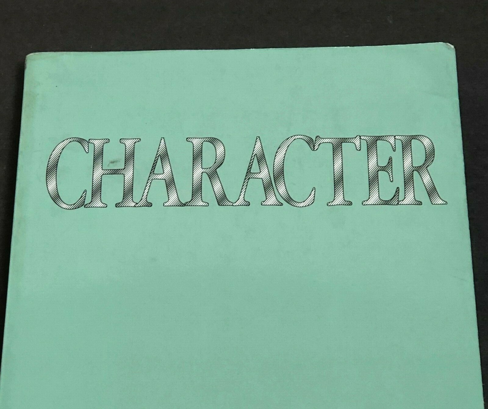 Character by Joel J. Kupperman 1995 Trade Paperback College University Textbook