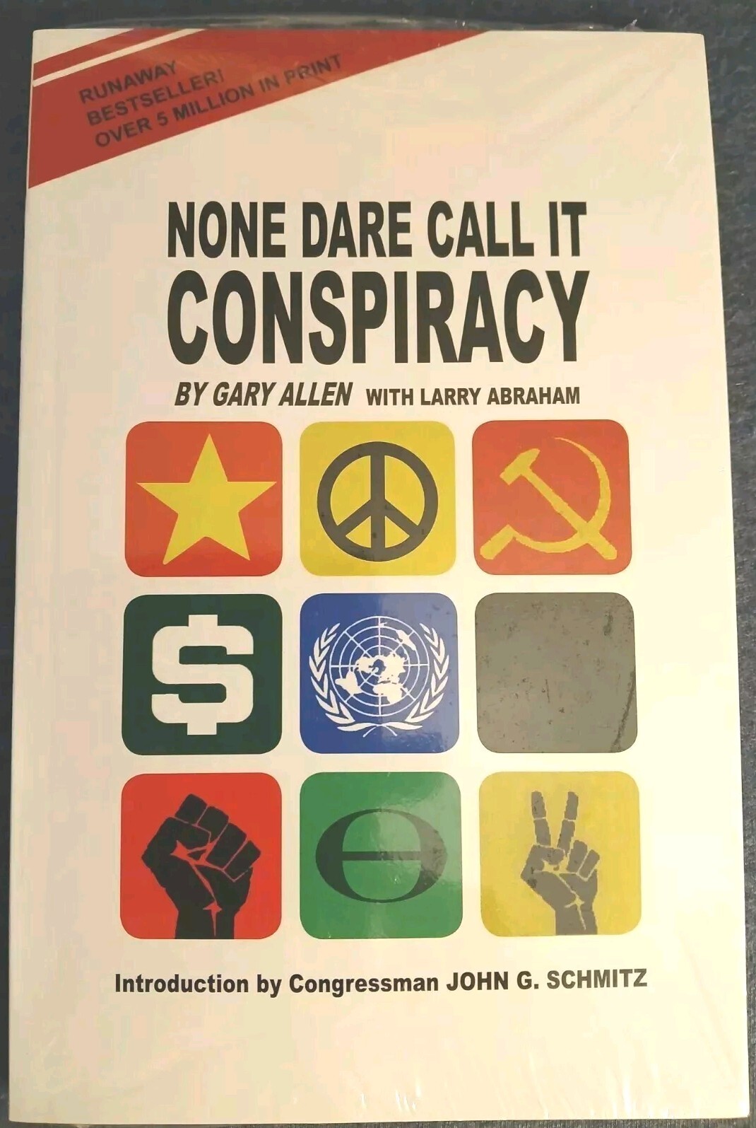 None Dare Call It Conspiracy by Gary Allen with Larry Abraham 1972 New Sealed