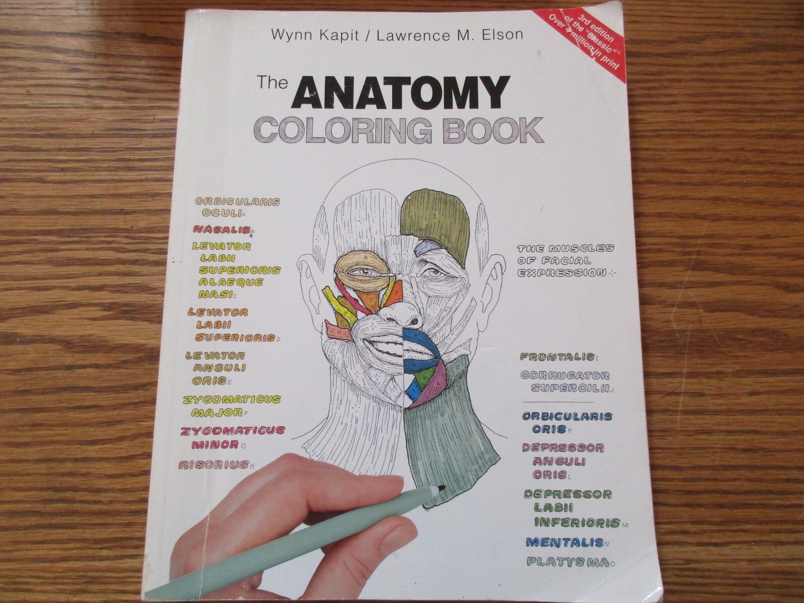 The Anatomy Coloring Book (3rd ed) (Kapit/Elson)