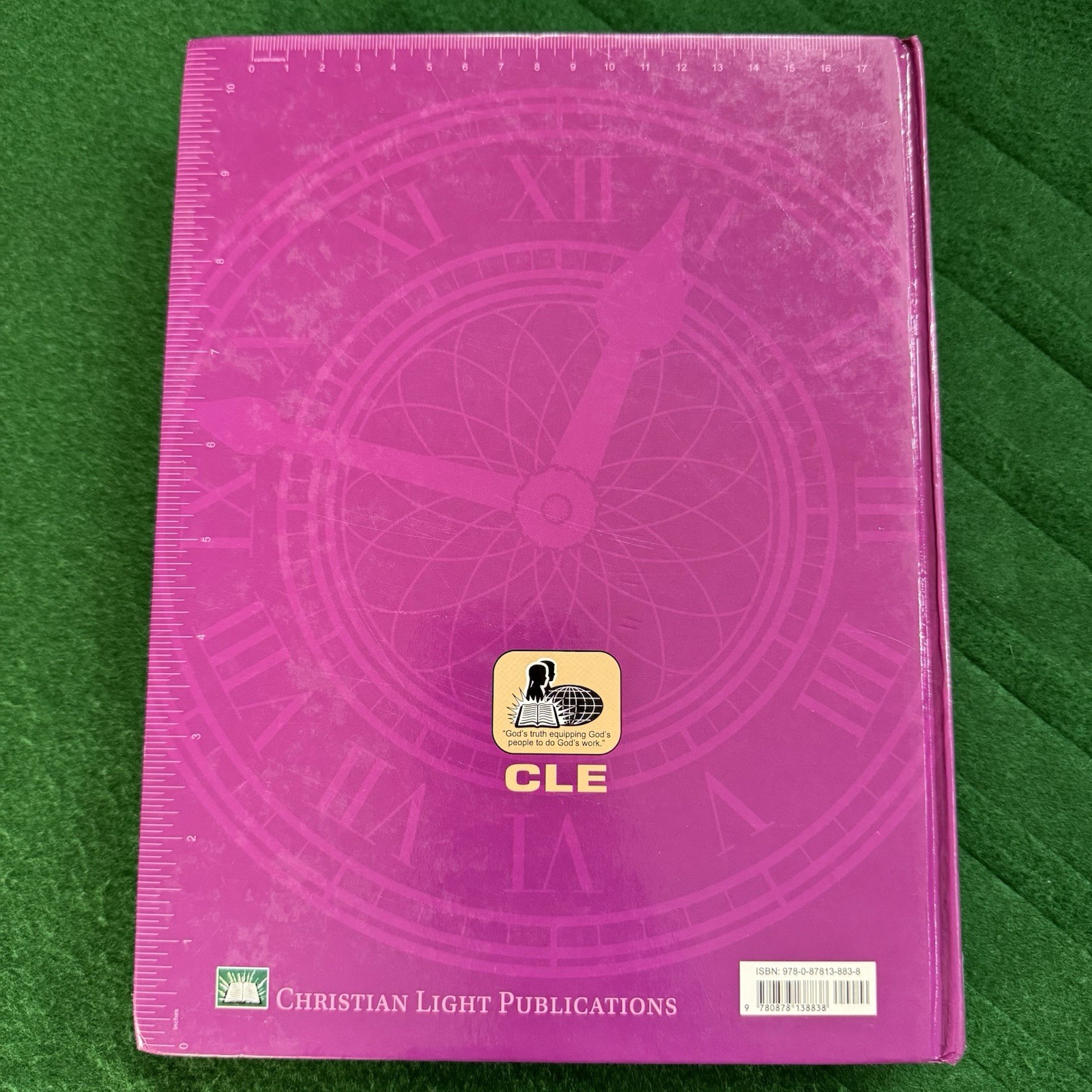 Christian Light Education Grade 4 Mathematics Math Around The World Hardcover 📚