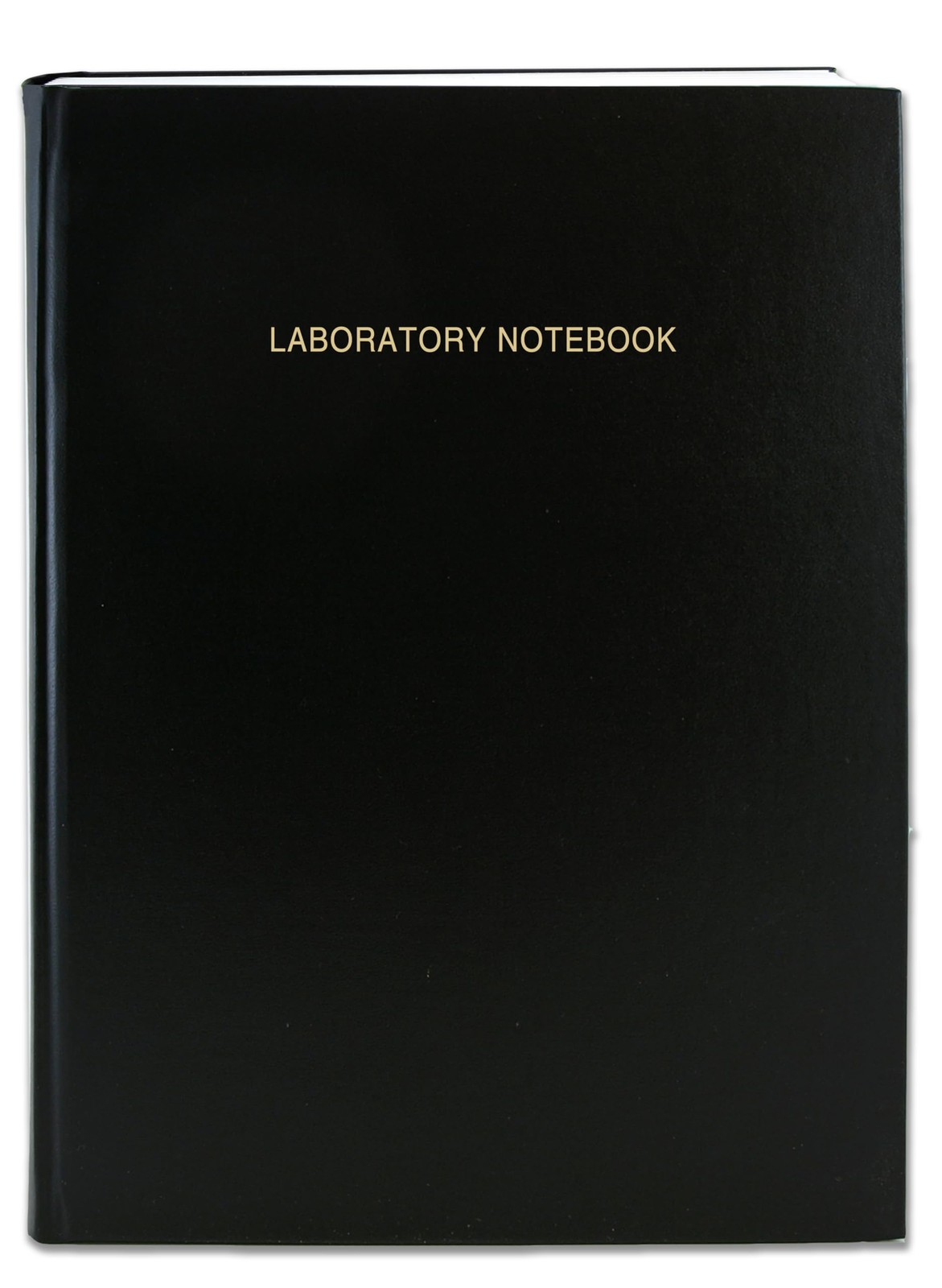 BookFactory Black Laboratory Notebook 96 Pages .25 » Grid Format, 8 7/8 » x