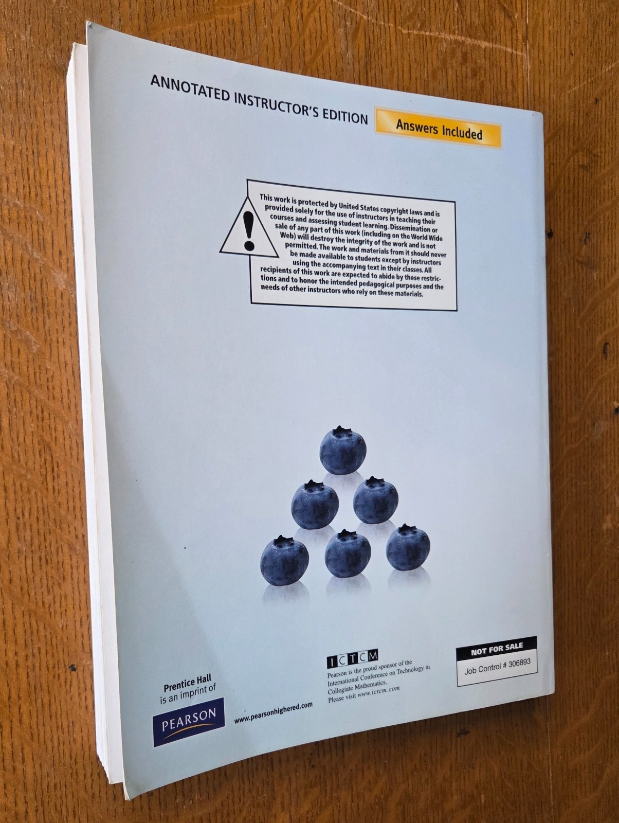Prealgebra by Elayn Martin-Gay 6th Ed Instructors copy w/ Answers, sealed CD NF