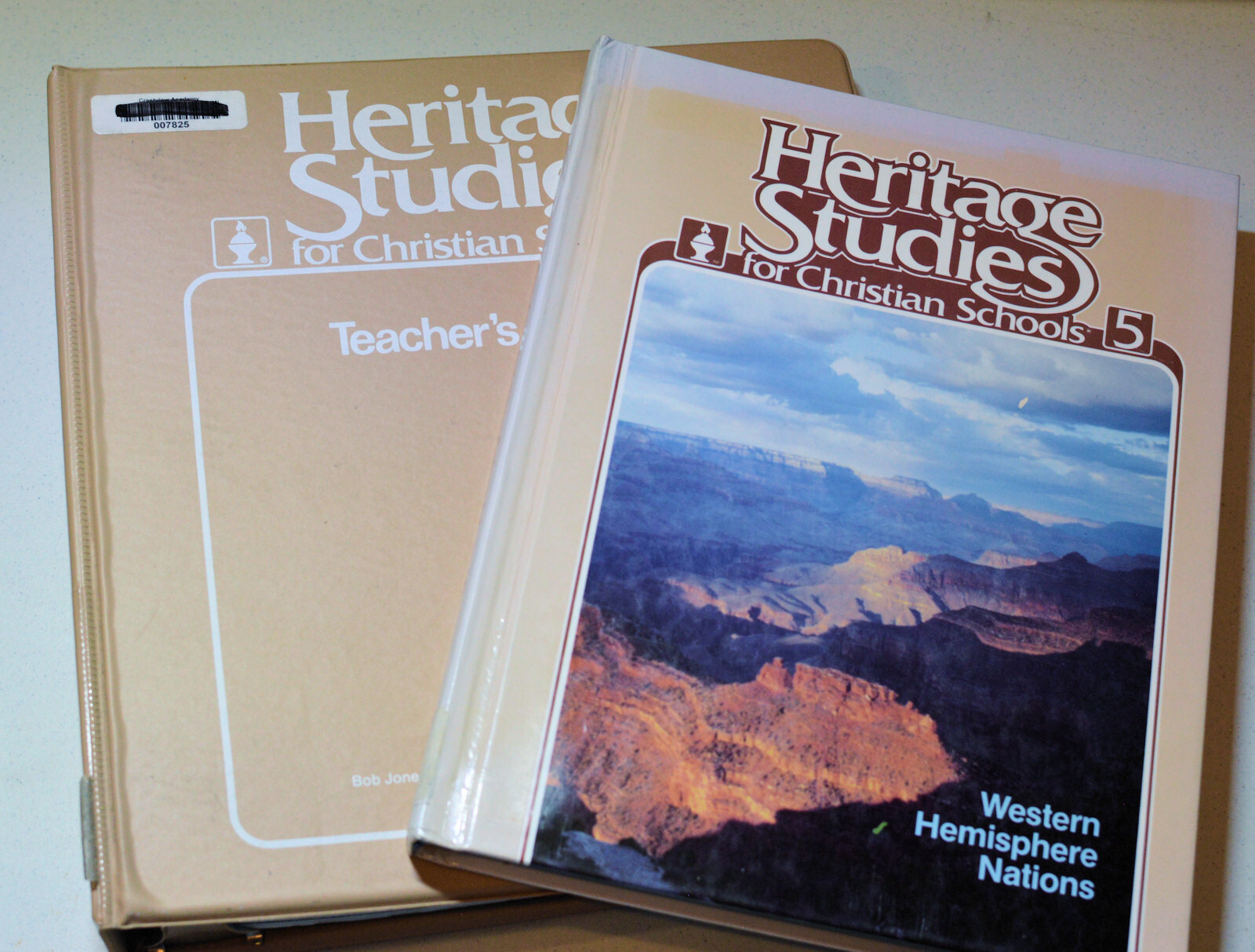 BJU Bob Jones Homeschool Heritage Studies 5 Textbook Teacher Book
