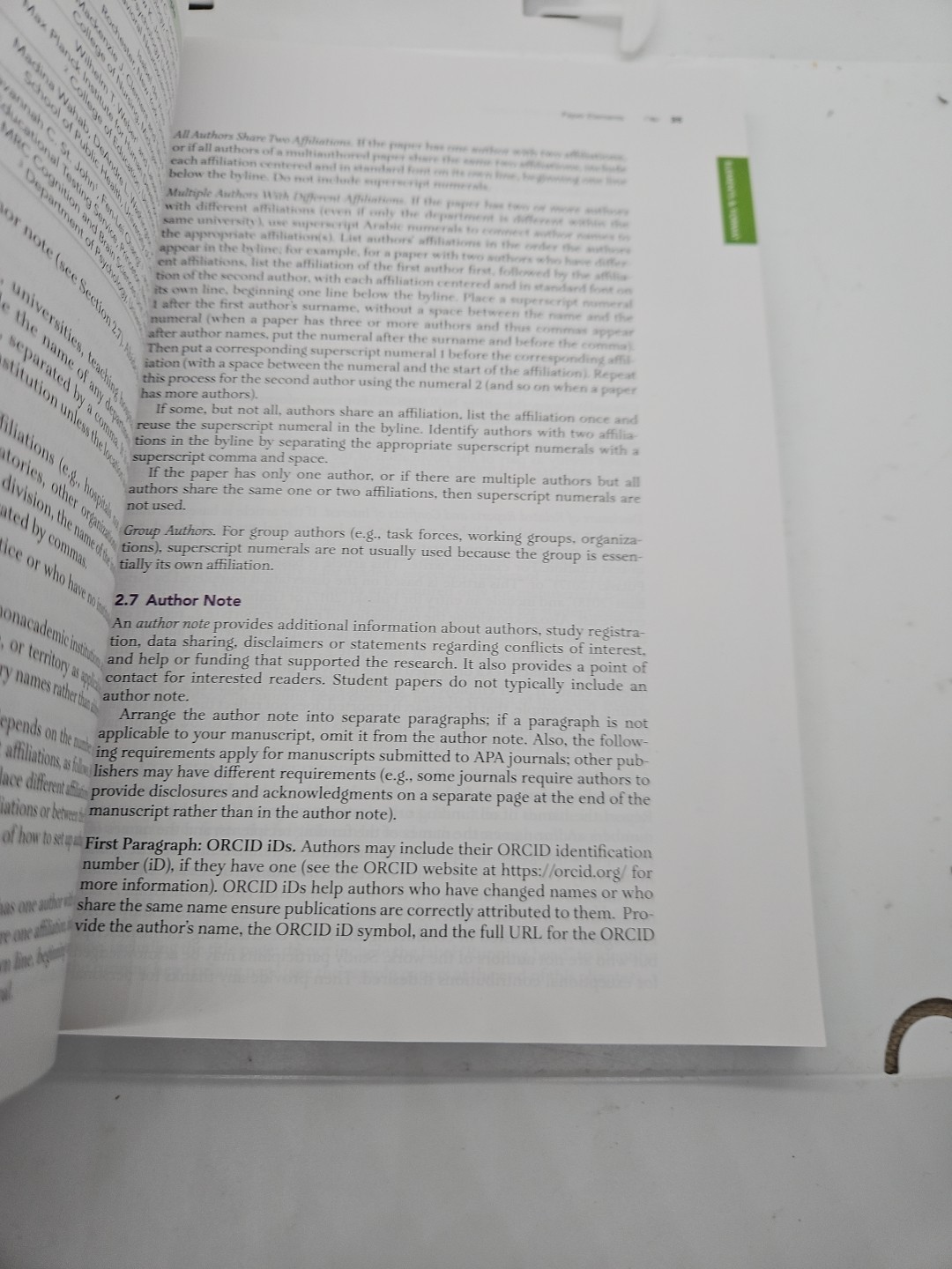 Publication Manual 7th Edition of the American Psychological Association