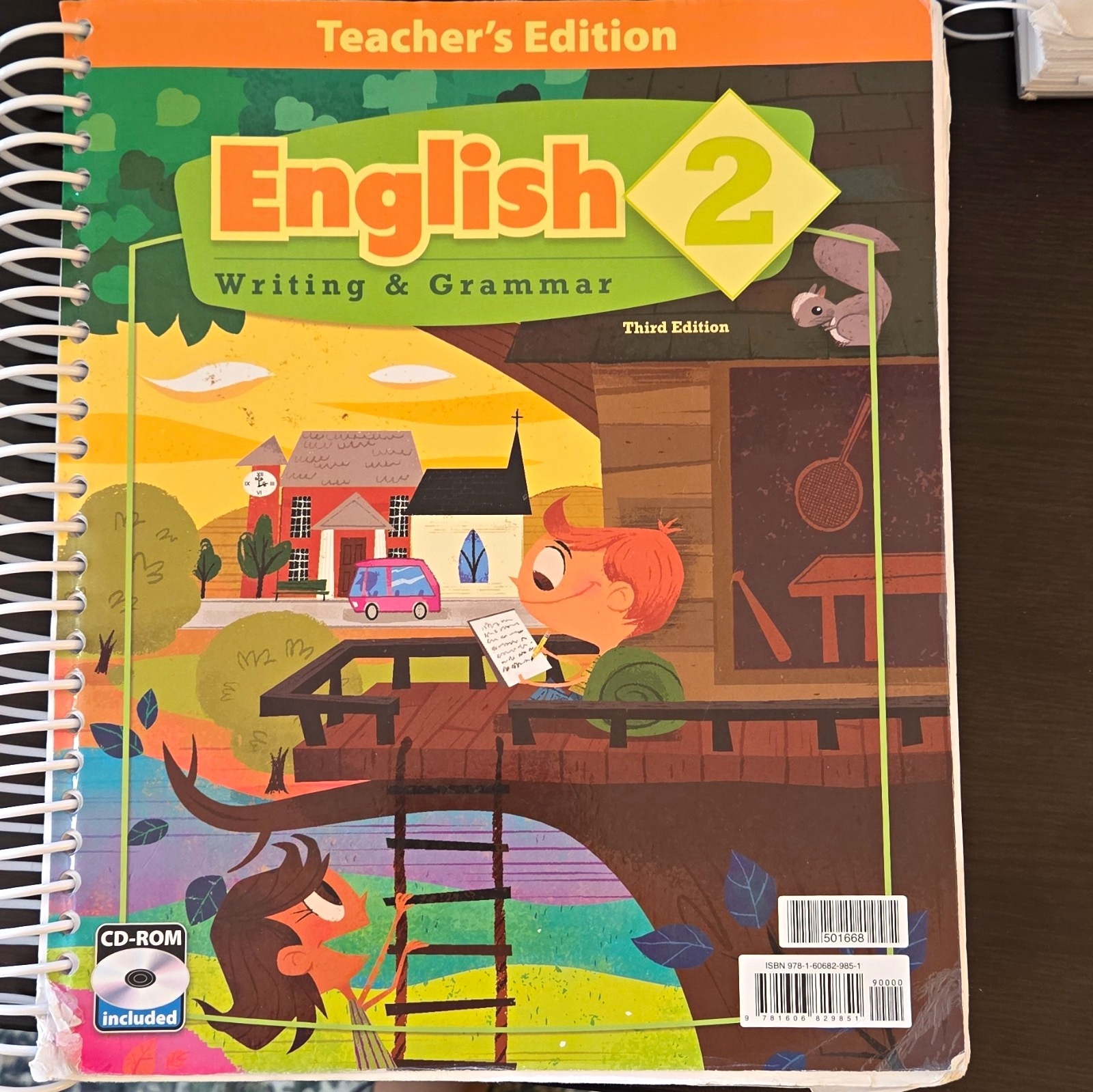 BJU Press English 2 Writing & Grammar Teacher&rsquo;s Edition 3rd Spiral CD-ROM