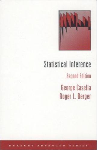 Statistical Inference, Hardcover by Casella, George; Berger, Roger L., Used G…