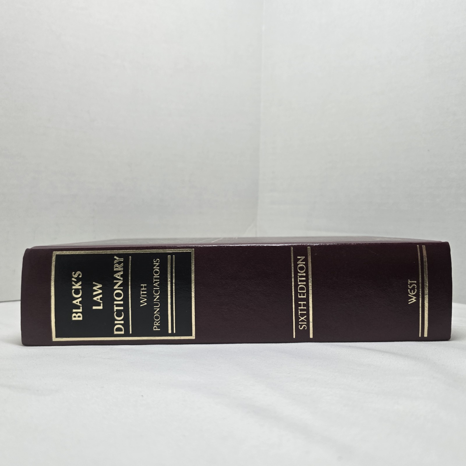 Black&rsquo;s Law Dictionary with Pronunciations 6th Edition Centennial Edition 1994