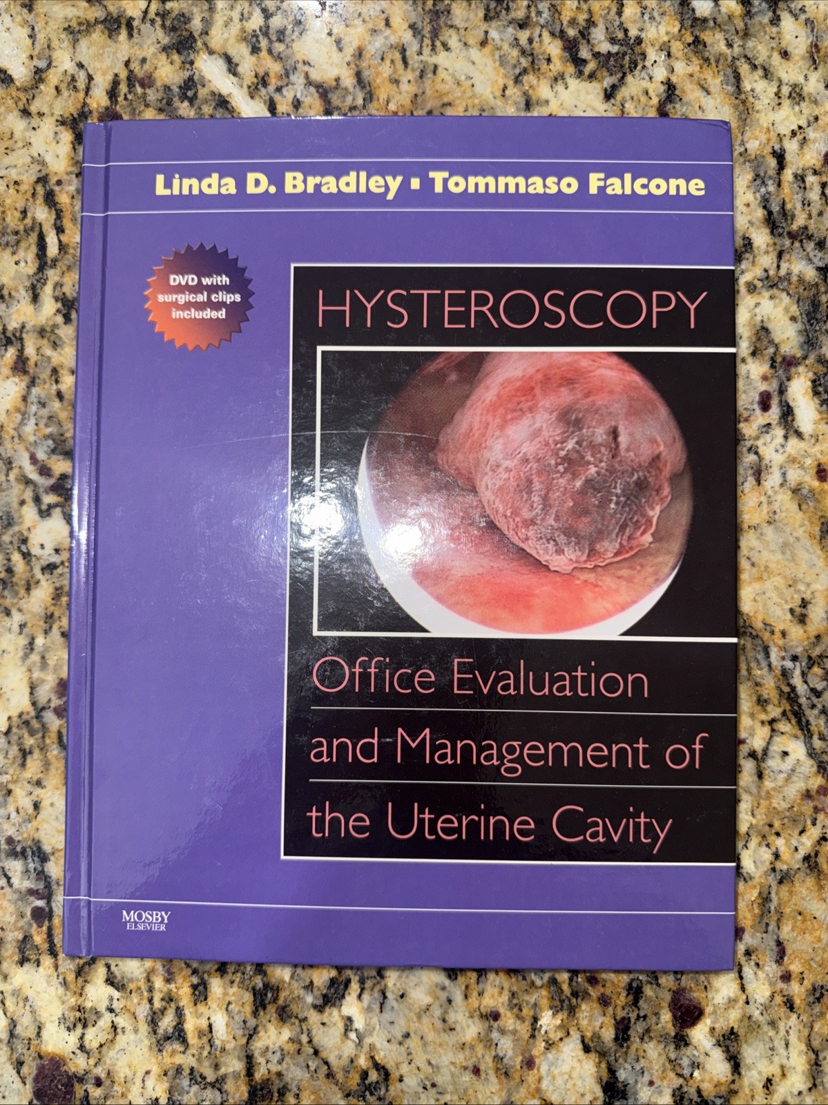 Hysteroscopy Office Eval Management Bradley Linda D VG Book DVD Included