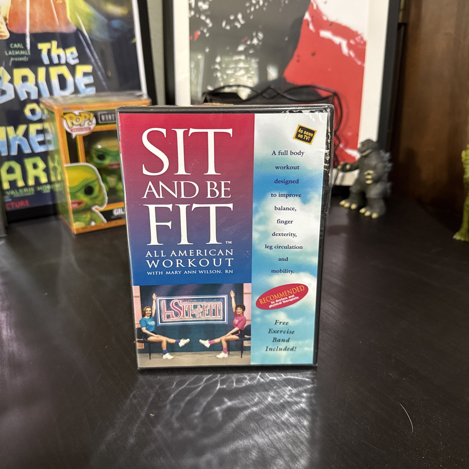 DVD Sit and Be Fit Workout All American Workout Mary Ann Wilson New Sealed