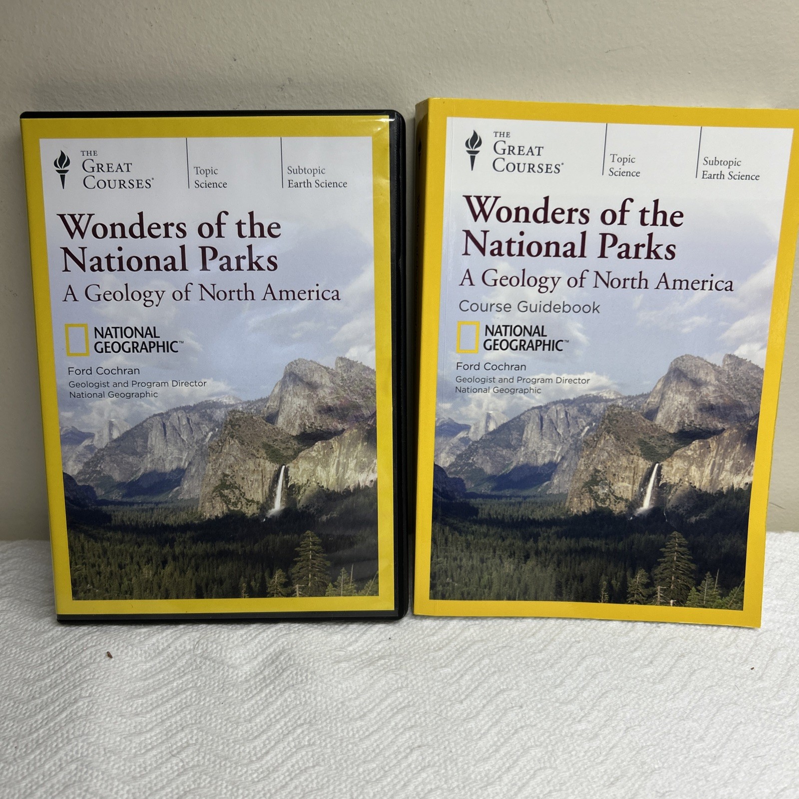 Great Courses Wonders of the National Parks 6 DVDs + Course Guidebook