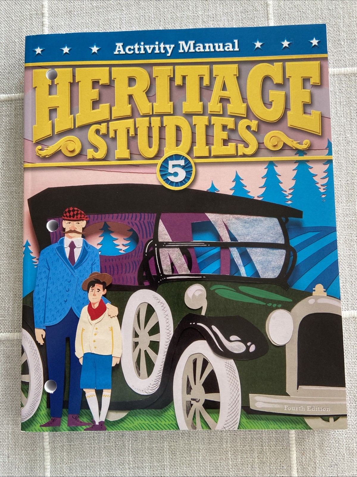 NEW BJU 5th grade HERITAGE STUDIES 5 STUDENT ACTIVITY MANUAL 4th ed HISTORY