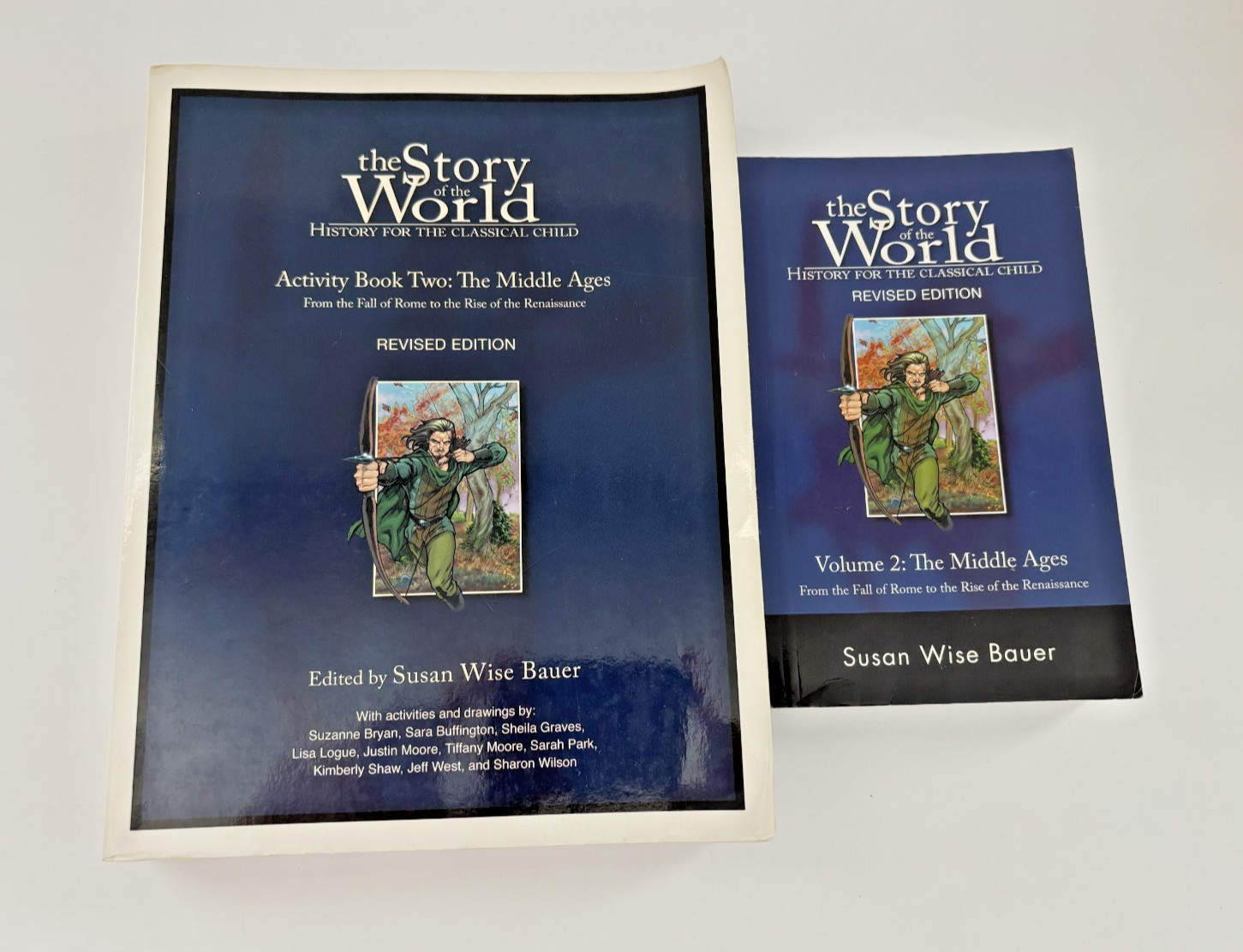 The Story of the World Book 2: The Middle Ages book and activity book