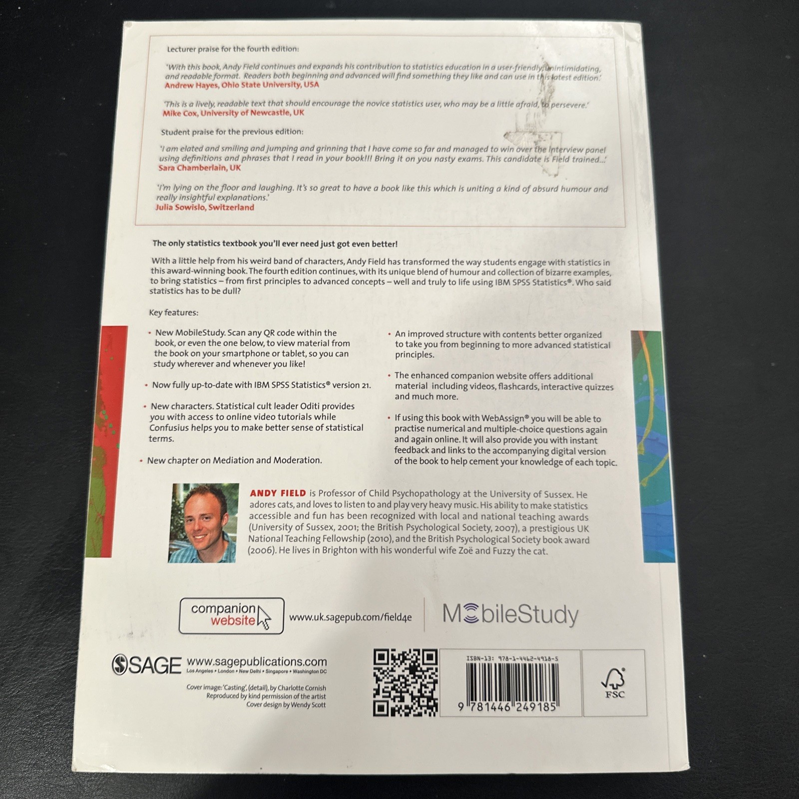 Discovering Statistics Using IBM SPSS STATISTICS 4th Edition Andy Field 