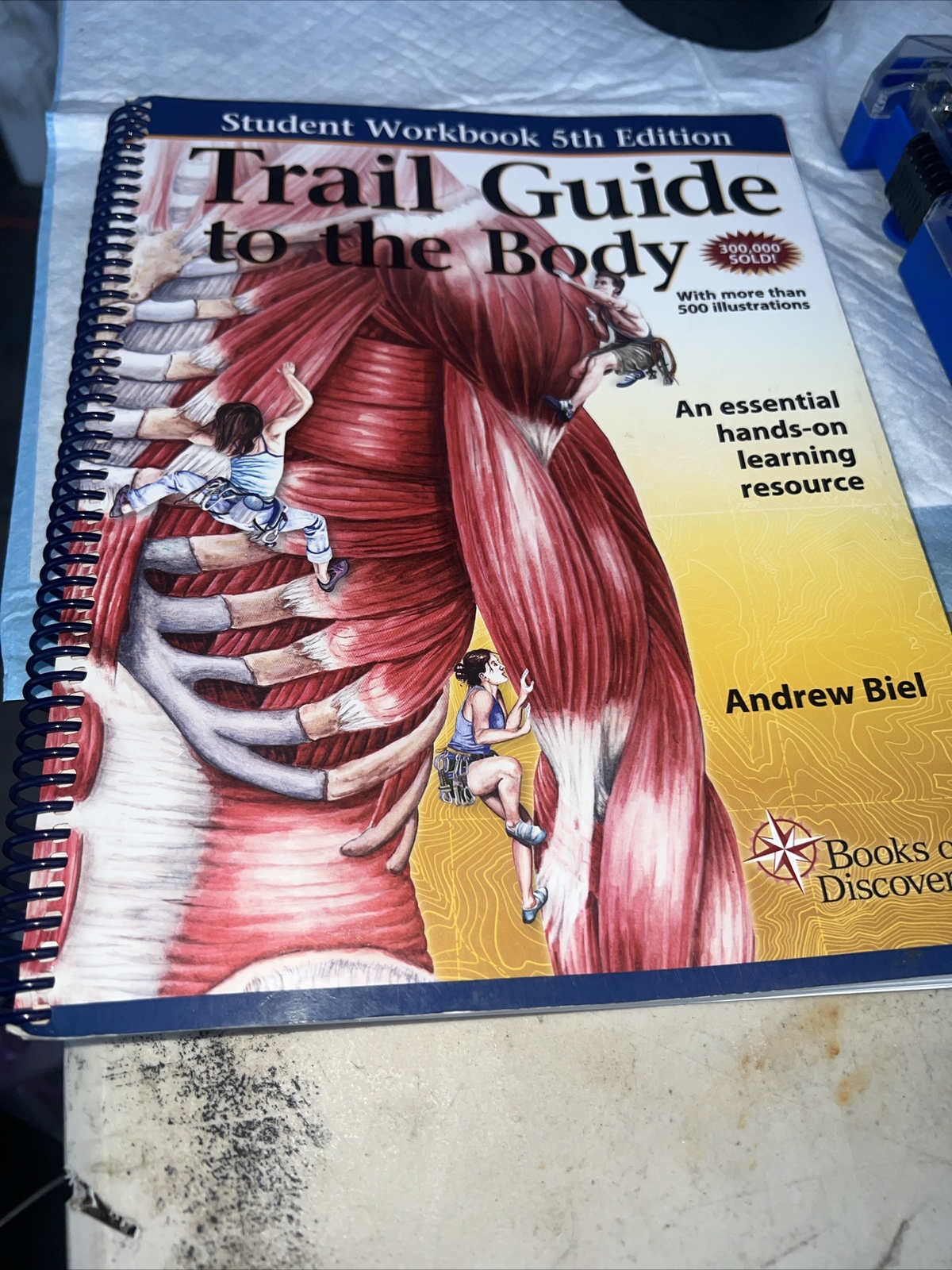 TRAIL GUIDE TO THE BODY WORKBOOK By Andrew Biel *Good Condition*
