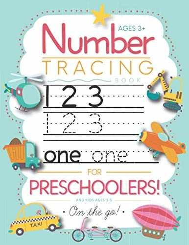 Number Tracing Book for – Paperback, by Press Modern Kid – Very Good