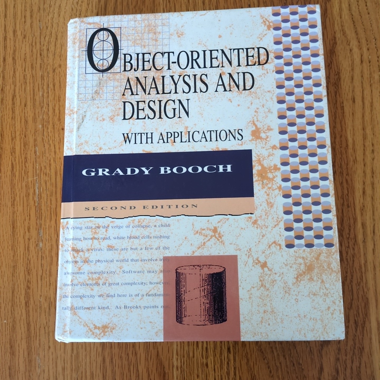 Object-Oriented Analysis and Design with Applications Grady Booch Signed 2nd Ed