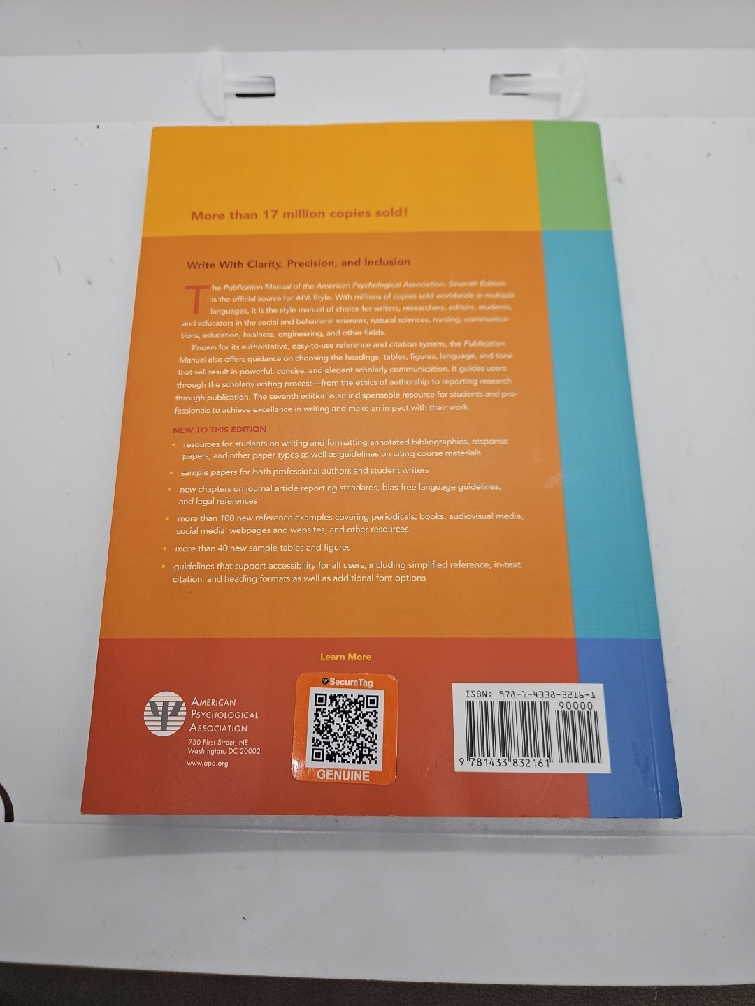 Publication Manual 7th Edition of the American Psychological Association