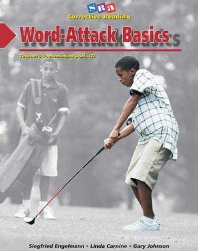 Corrective Reading Decoding a Word – Paperback, by SRA/McGraw-Hill – Very Good