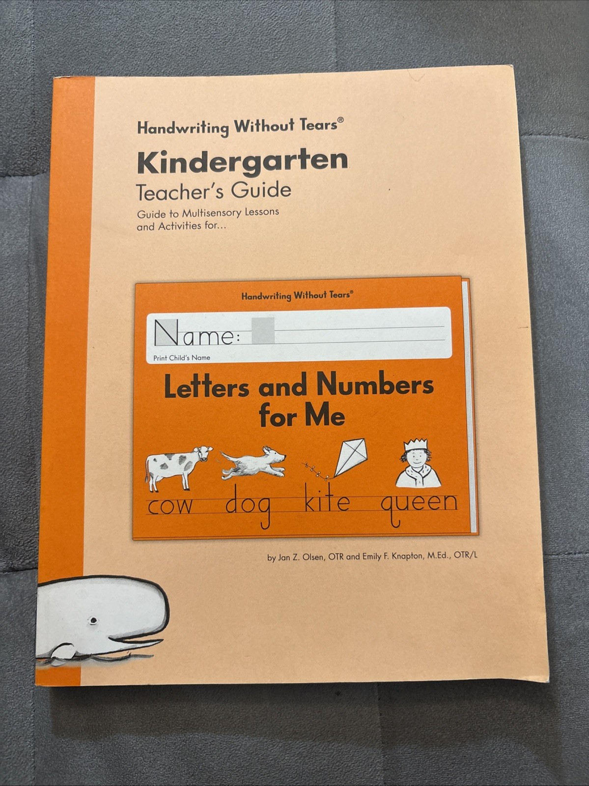 LETTERS AND NUMBERS KINDERGARTEN TEACHERS GUIDE By Otr Jan Z. Olsen *BRAND NEW*