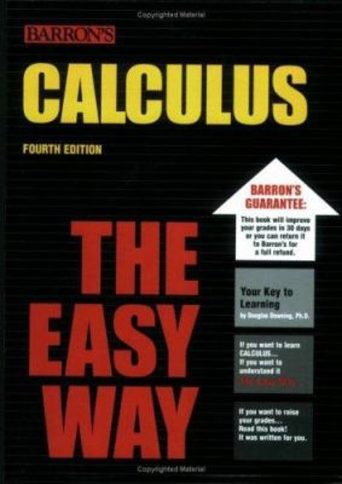 Calculus the Easy Way Perfect Douglas A. Downing