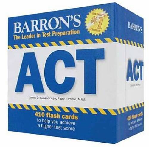 Barron&rsquo;s ACT Flash Cards – Cards By Giovannini, James D. – VERY GOOD