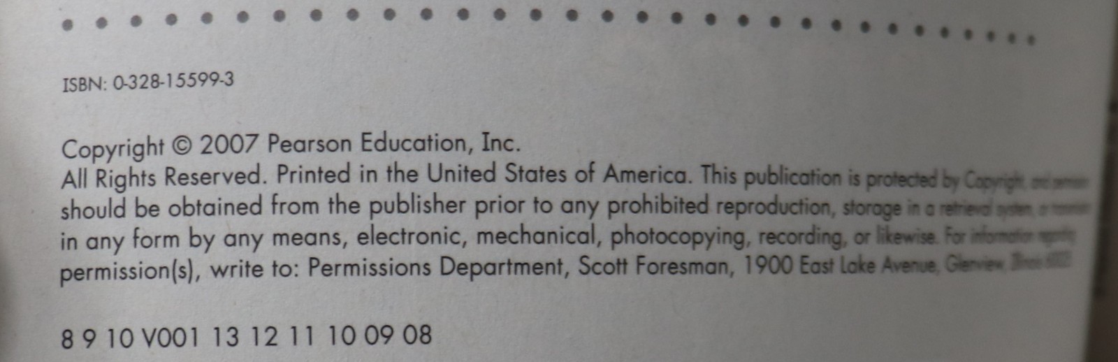 Pearson Scott Foresman Science ABC Activity Book Grade K