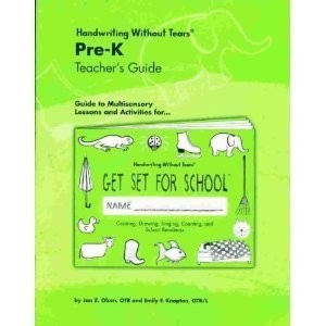 Handwriting Without Tears: Get Set for School Teacher&rsquo;s Guide (Pre-K)