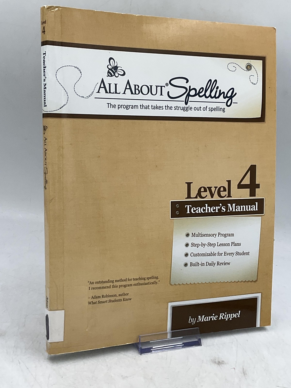 All About Spelling Level 4 Teacher&rsquo;s Manual 2015 Paperback