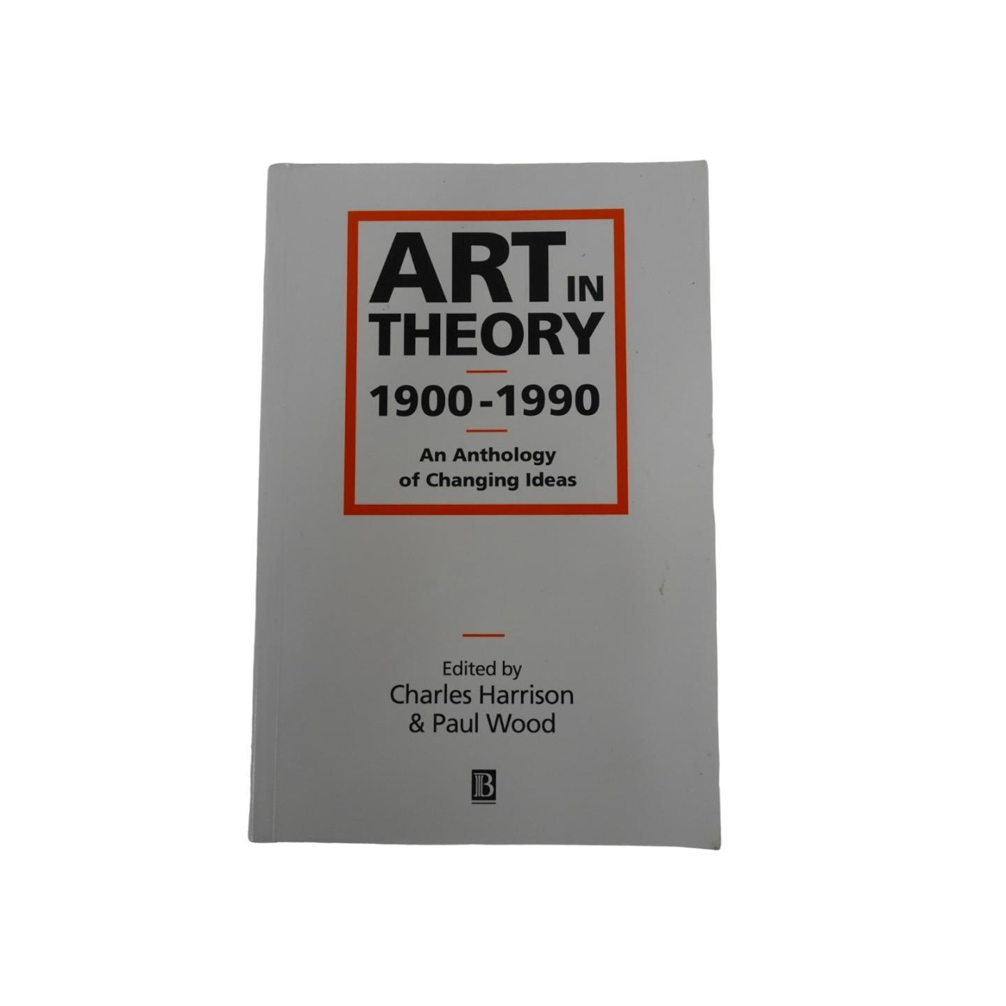 Art In Theory 1900-1990 1997 Charles Harrison Paul Wood Trade Paperback