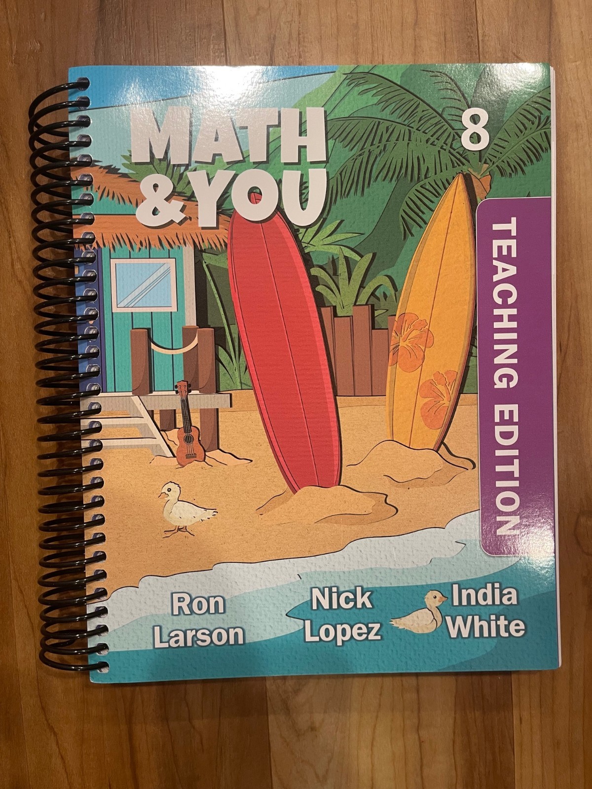 BIG IDEAS Math & You, Grade 8 2025 Teacher&rsquo;s/Teaching Edition, Ron Larson, NEW