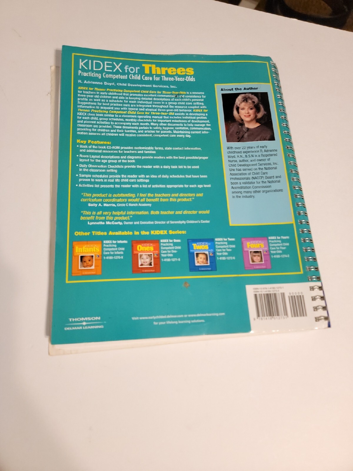 KIDEX for Three&rsquo;s: Practicing Competent Child Care – Spiral-bound – w/cd rom