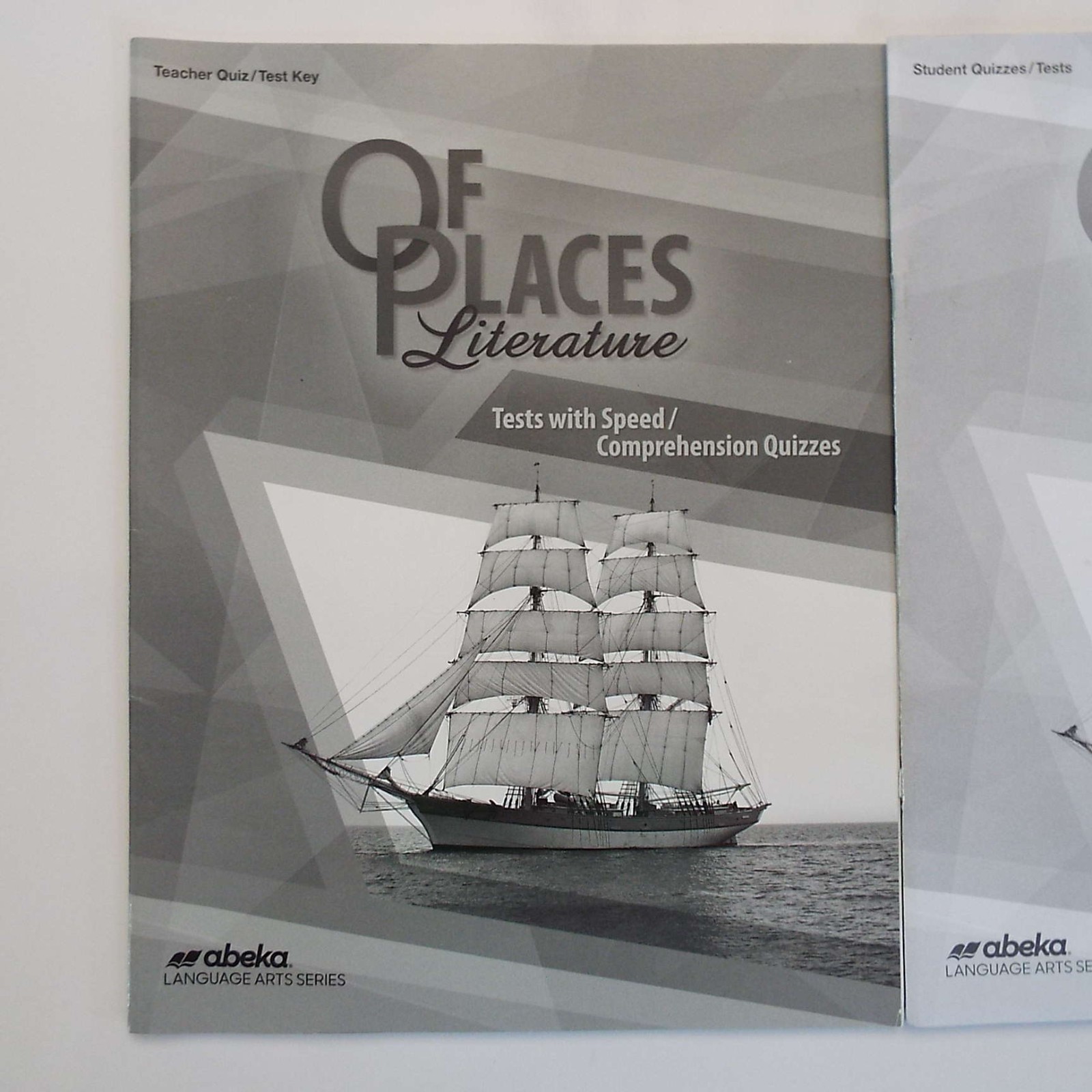 Lot 5 Abeka Of Places Literature Fifth Teacher Edition Student Text Test Quiz