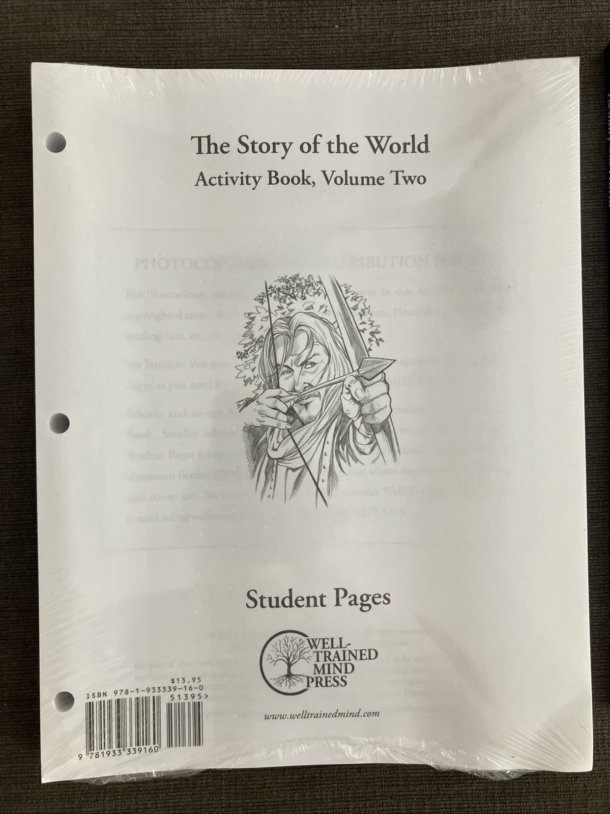 Story of the World Vol. 2 Activity Book, EXTRA Activity Book, and Tests w Answer