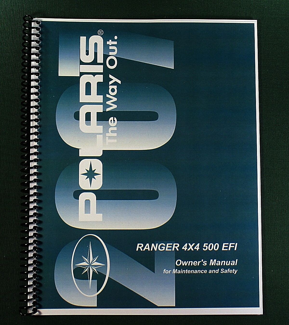 2007 Polaris Ranger 4×4 500 EFI Owner&rsquo;s Manual: 124 Pages & Protective Covers!