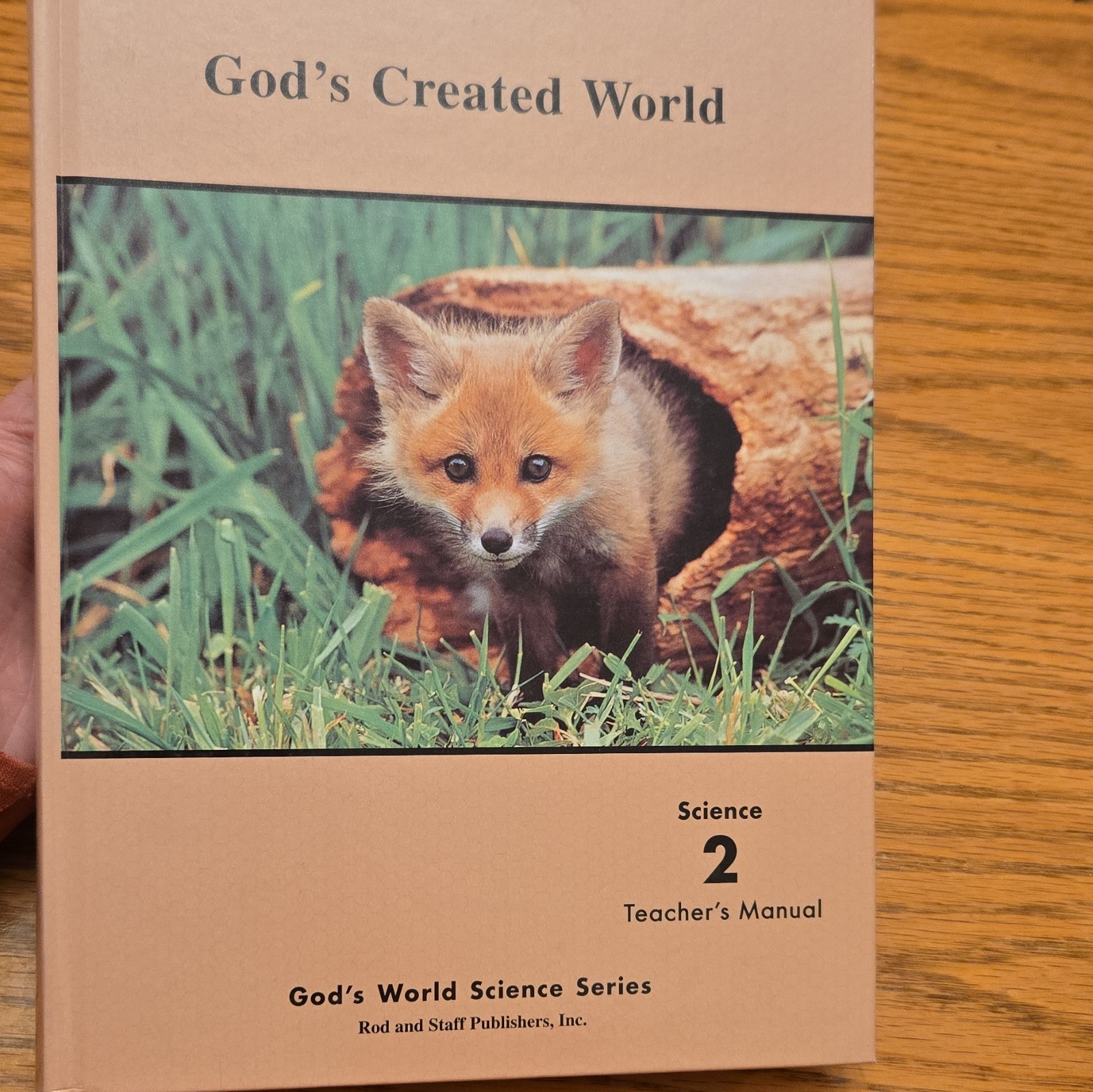 Rod and Staff God&rsquo;s Created World Science 2 Teacher&rsquo;s Manual HC 2021 Answer Key