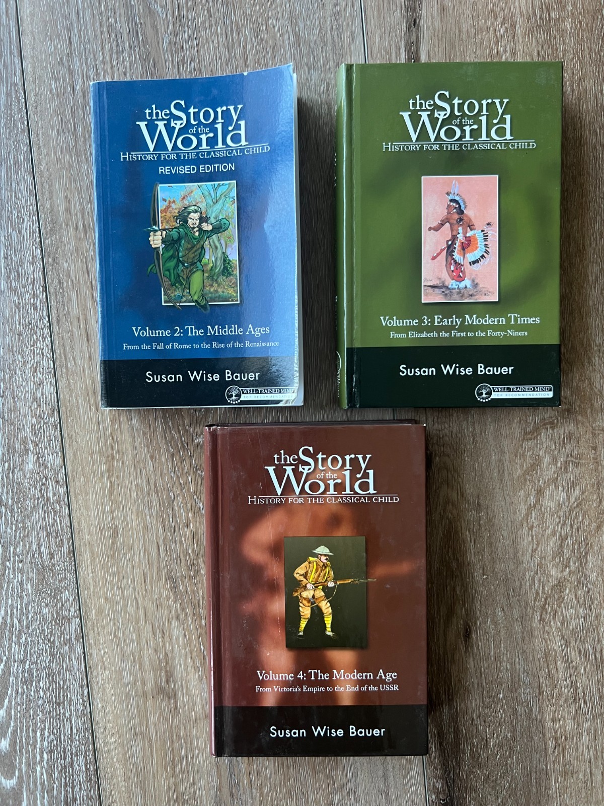 Story of the World 2 3 4 set Susan Wise Bauer – GOOD