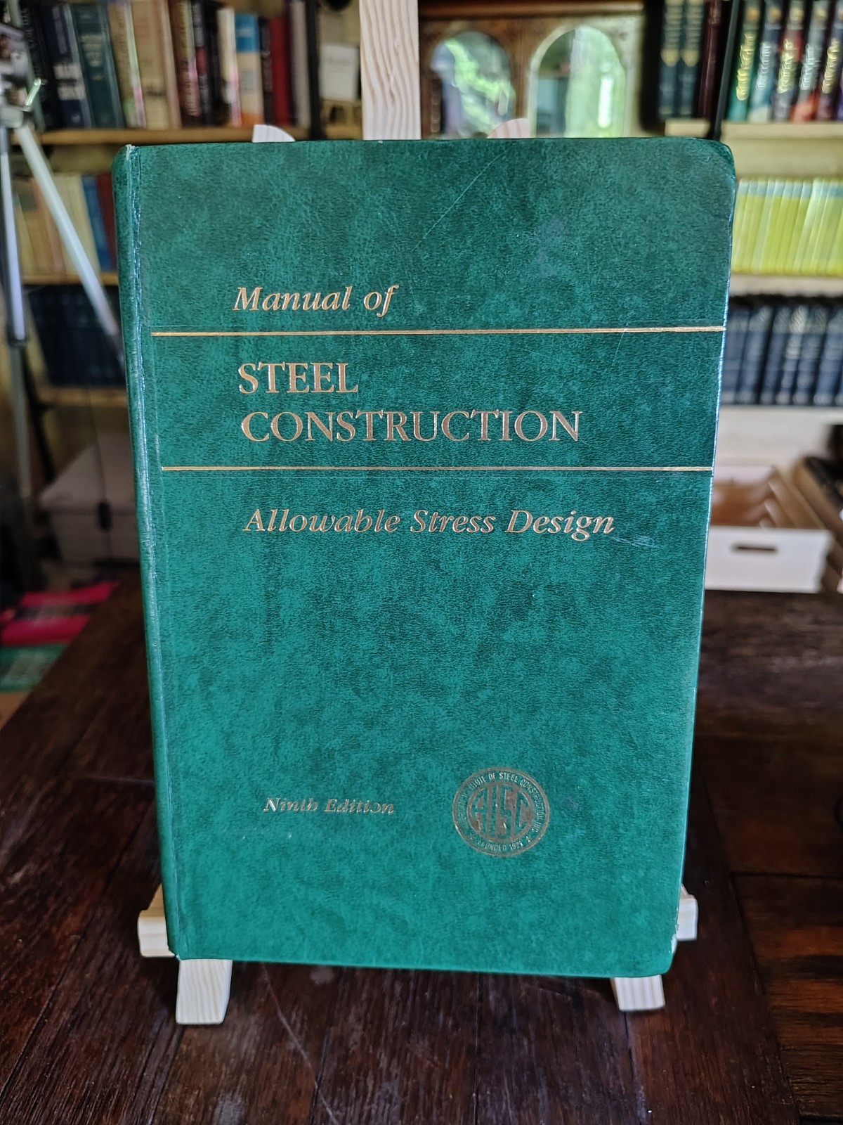 Manual Of Steel Construction Allowable Stress Design Ninth 9th Edition AISC