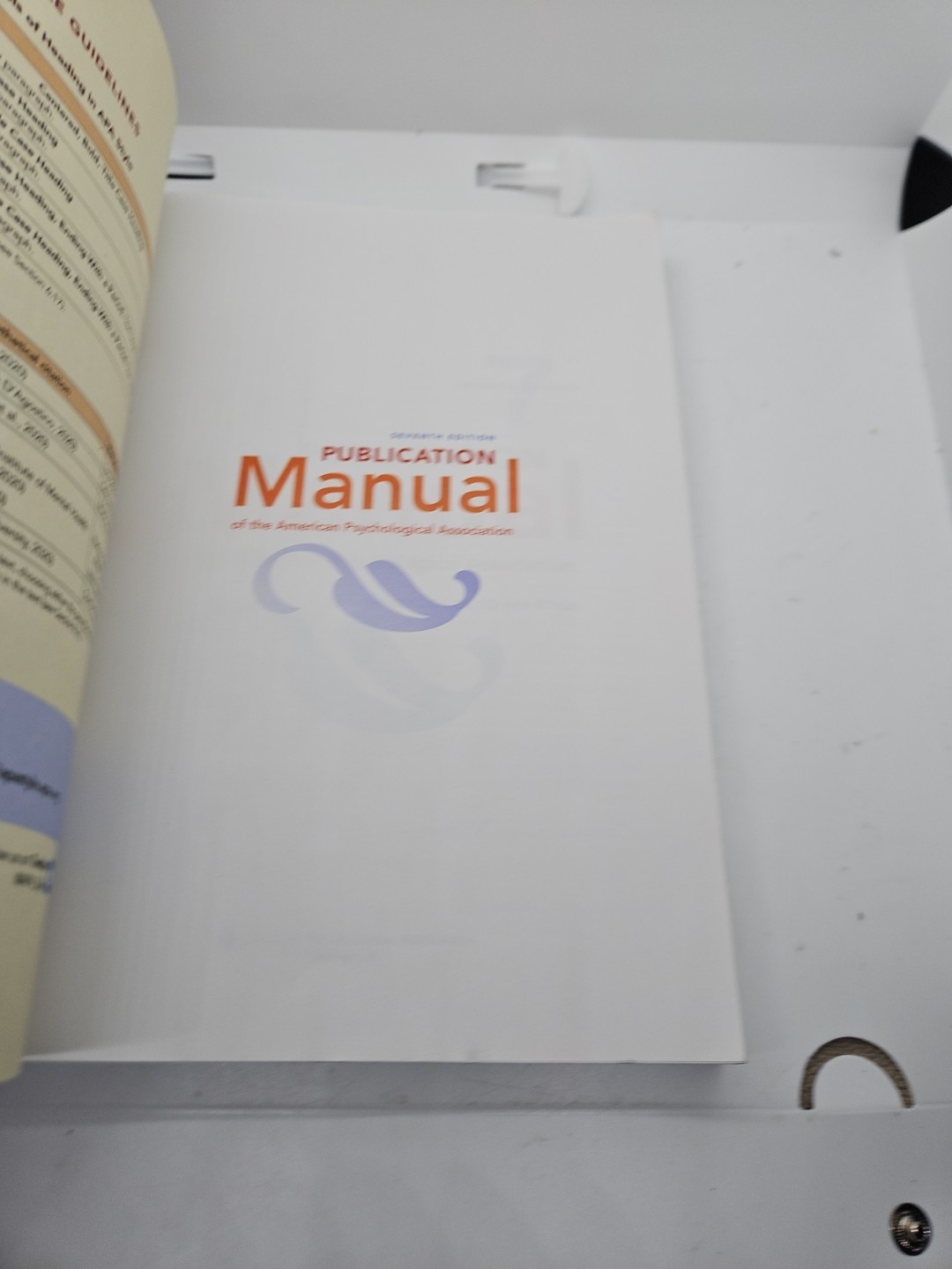 Publication Manual 7th Edition of the American Psychological Association