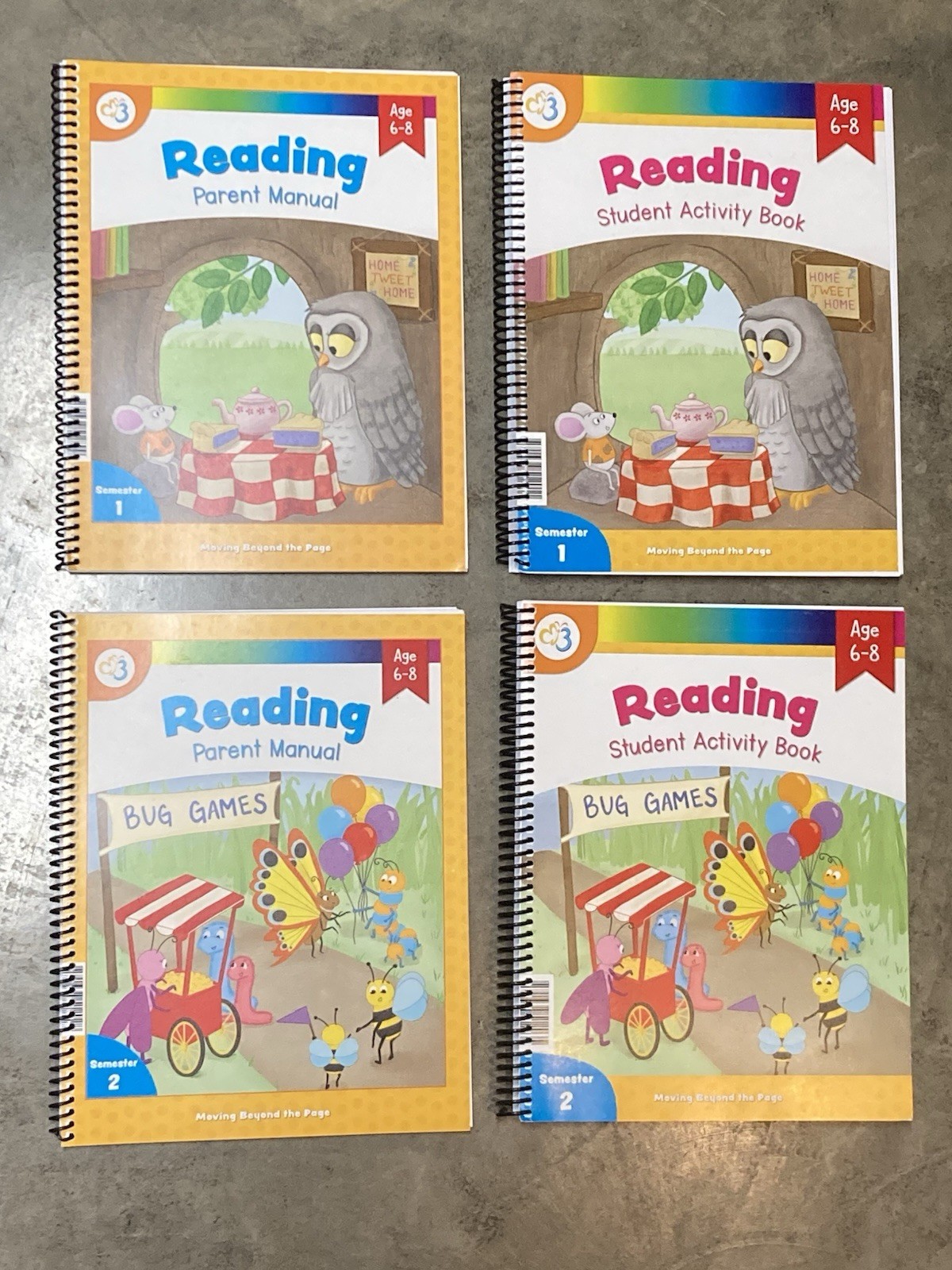 Moving Beyond The Page Reading Curriculum Ages 6-8 Parent Manual And Student