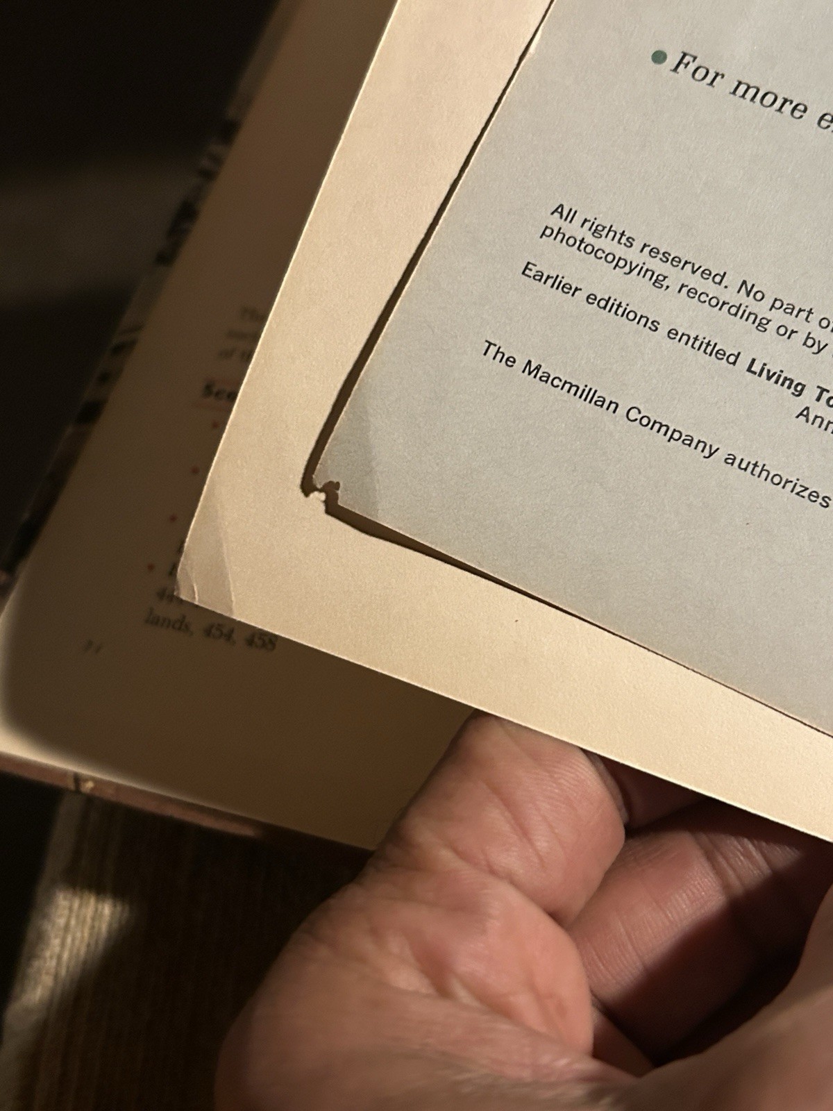 Vintage World Geography And History Textbook ‘Living As World Neighbors’ 1969 TE