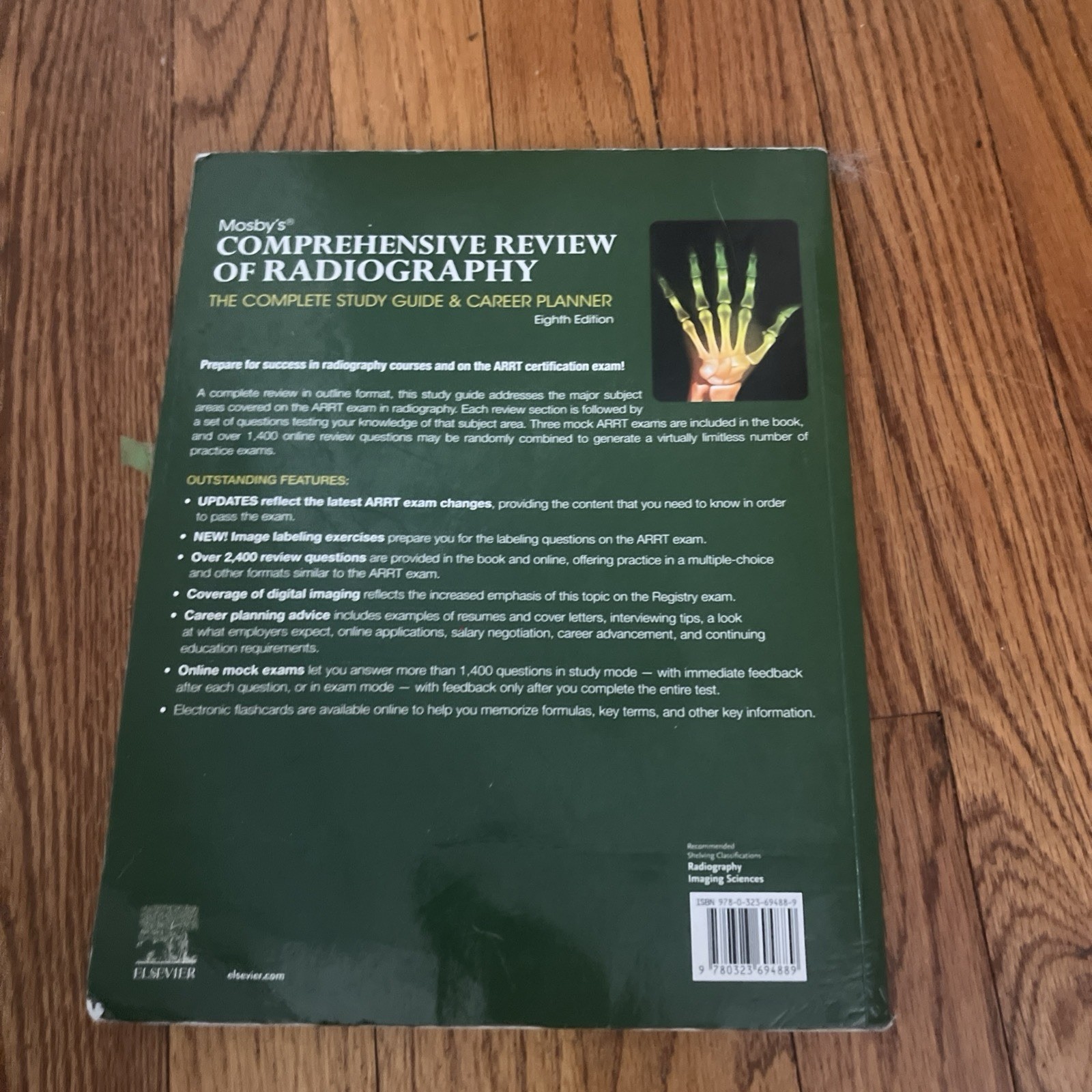 Mosby&rsquo;s Comprehensive Review of Radiography: The Complete Study Guide 8th Ed.
