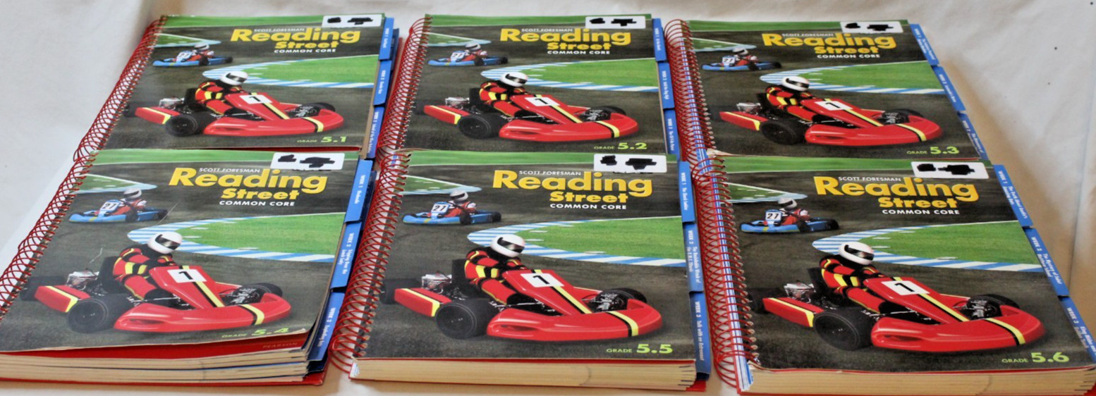 Scott Foresman Reading Street Grade 5 Teacher&rsquo;s Edition Textbook 6 Volume Set