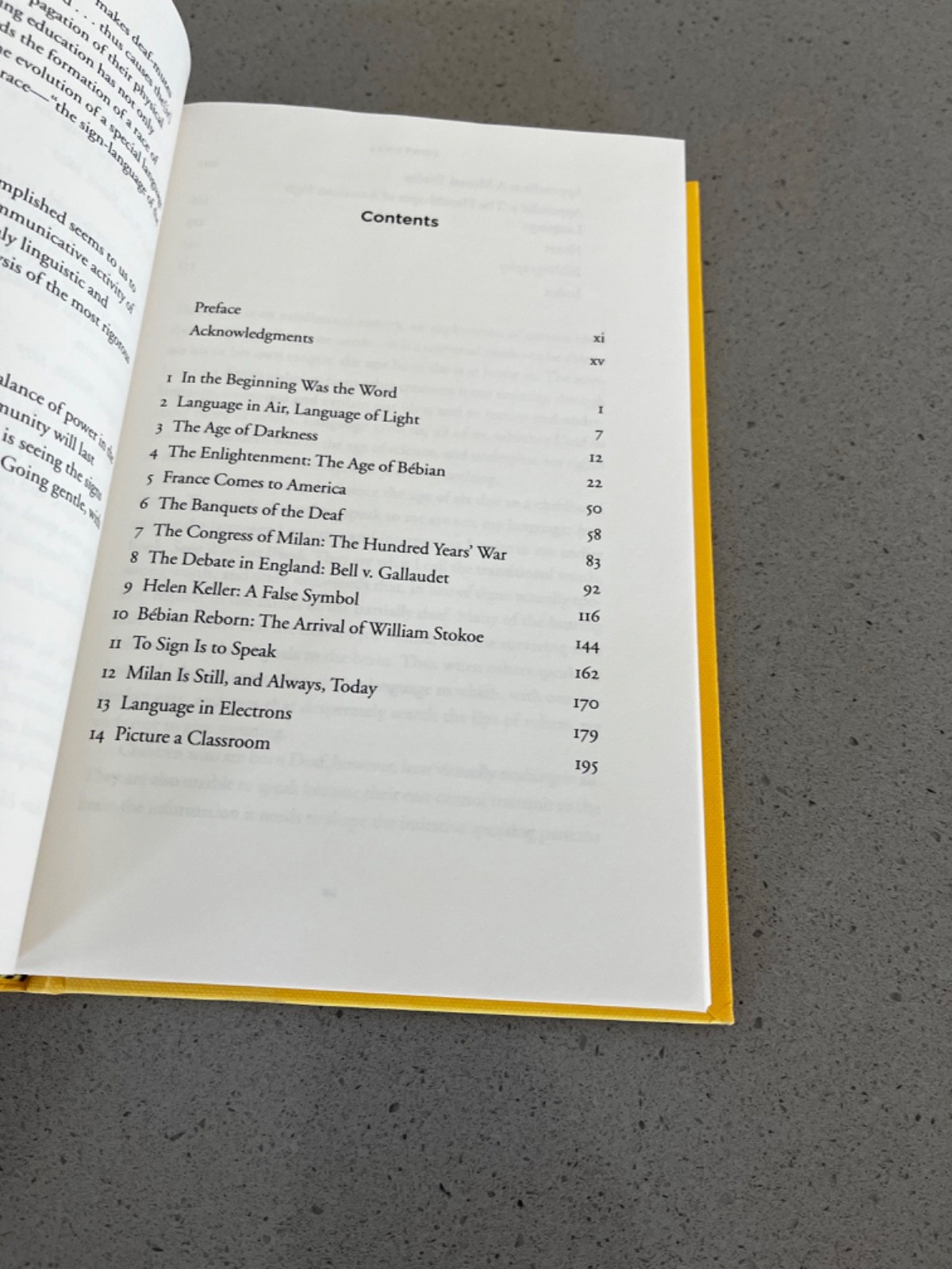 Language of light: Silent Voices by Gerald Shea 2017 Yale Univ. Press hardcvr