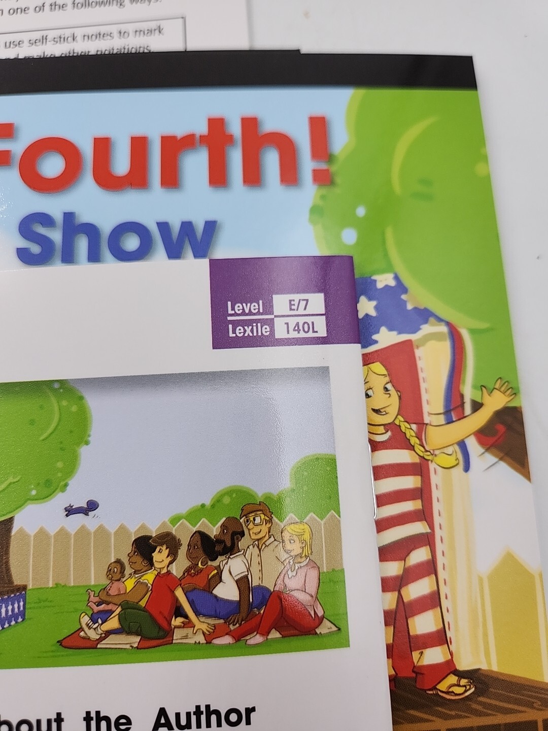 Benchmark Education Text Connections E/7 (6) « The Fourth Our Show » Homeschool