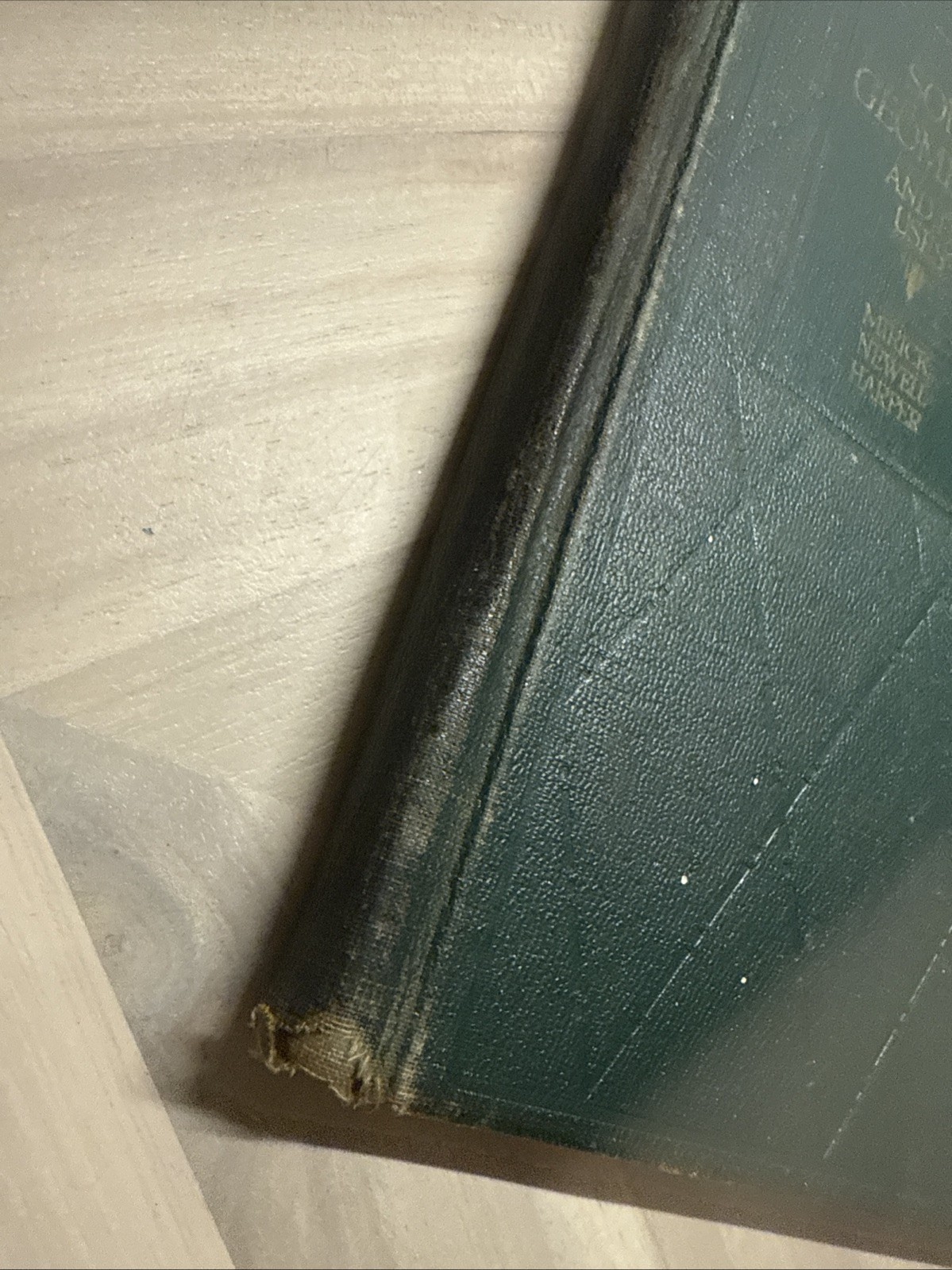 1935 Solid Geometry and Its Uses School Enlarged Revised Hardcover Row Peterson