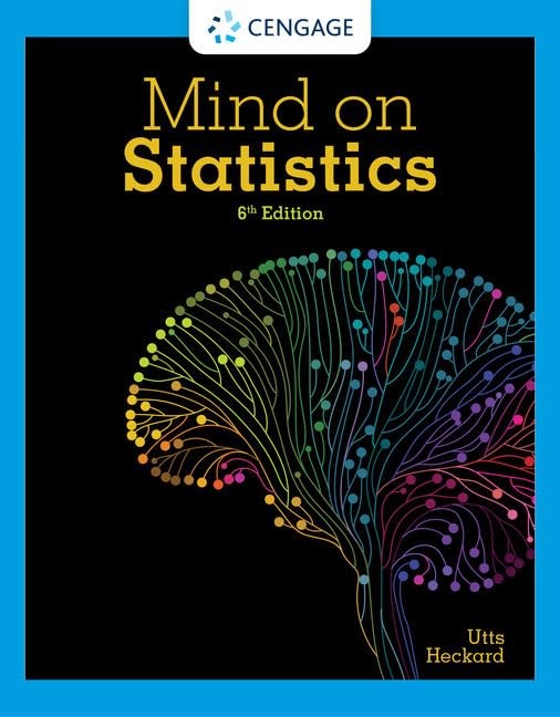 Mind on Statistics by Utts