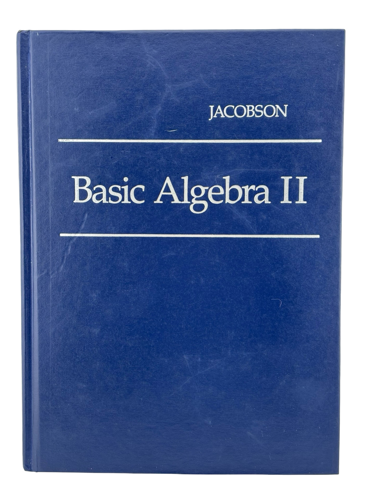 Basic Algebra & Basic Algebra II Hardcover Books By Nathan Jacobson Very Good