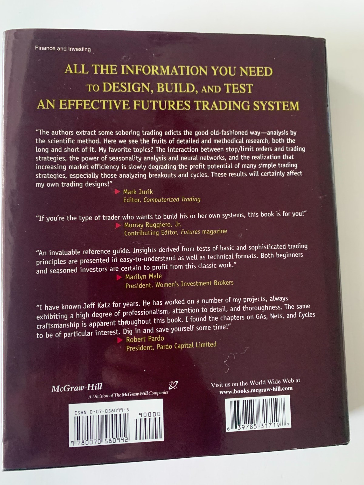 The Encyclopedia of Trading Strategies