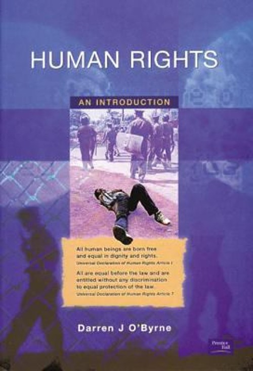 Human Rights : An Introduction Paperback Darren O&rsquo;Byrne